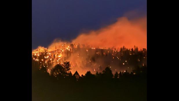 A fast-moving wildfire burned through approximately 7,000 acres of South Dakota wilderness as of 5:15 p.m. Friday, March 13 (the older estimate was 5,000 acres), forcing residents to evacuate and prompting a multi-agency response across Custer County. See more photos in the April issue of the South Dakota Firefighter.